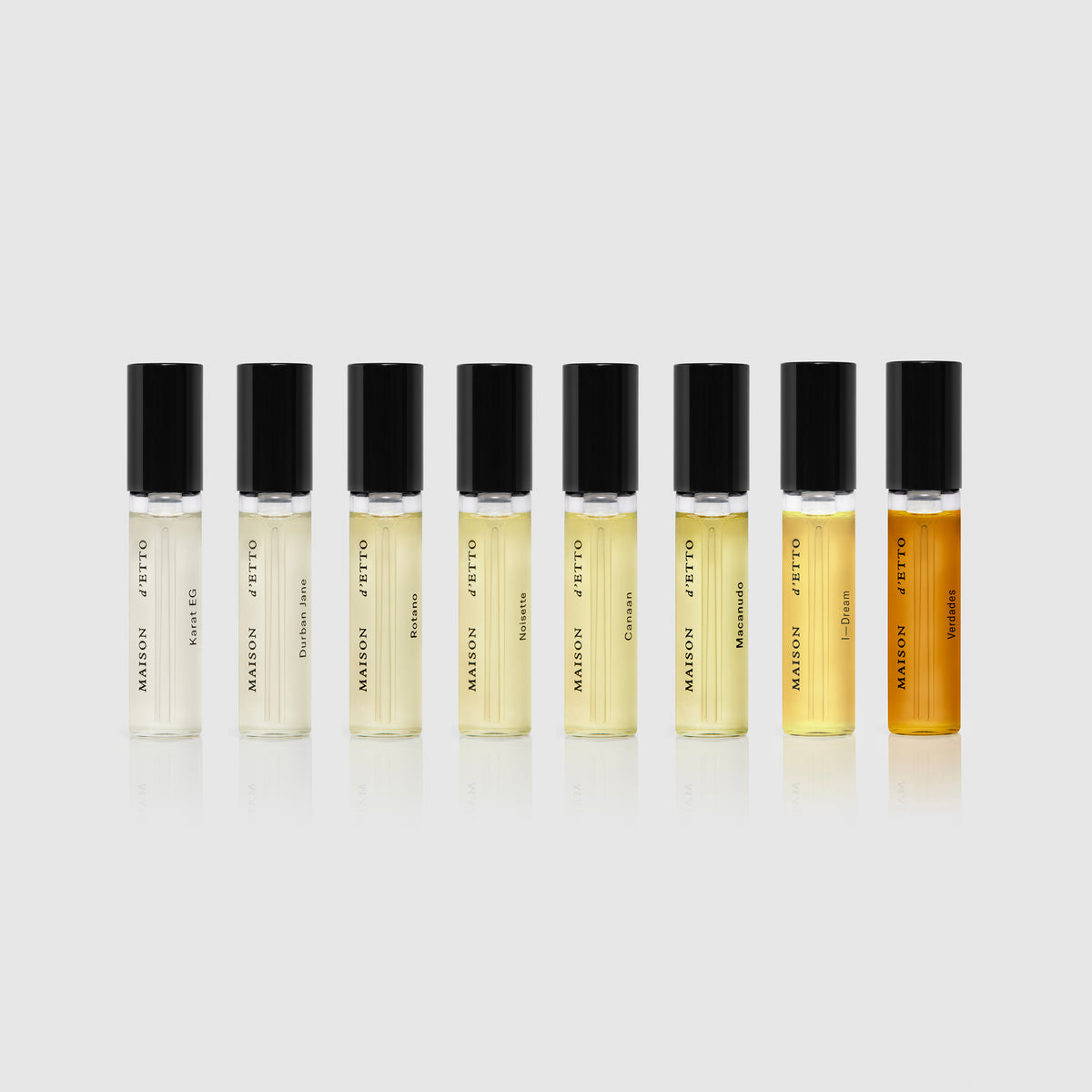 The Discovery Set — eight fragrances in deluxe spray form