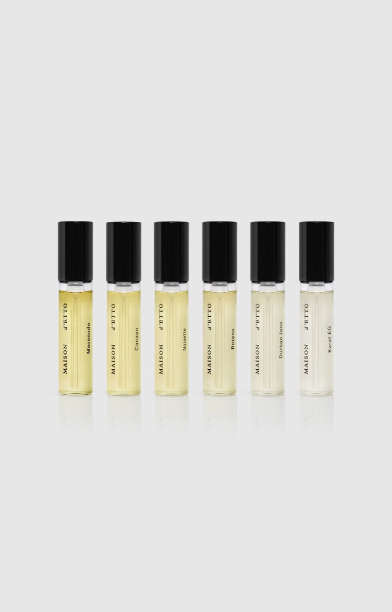 The Discovery Set — eight fragrances in deluxe spray form